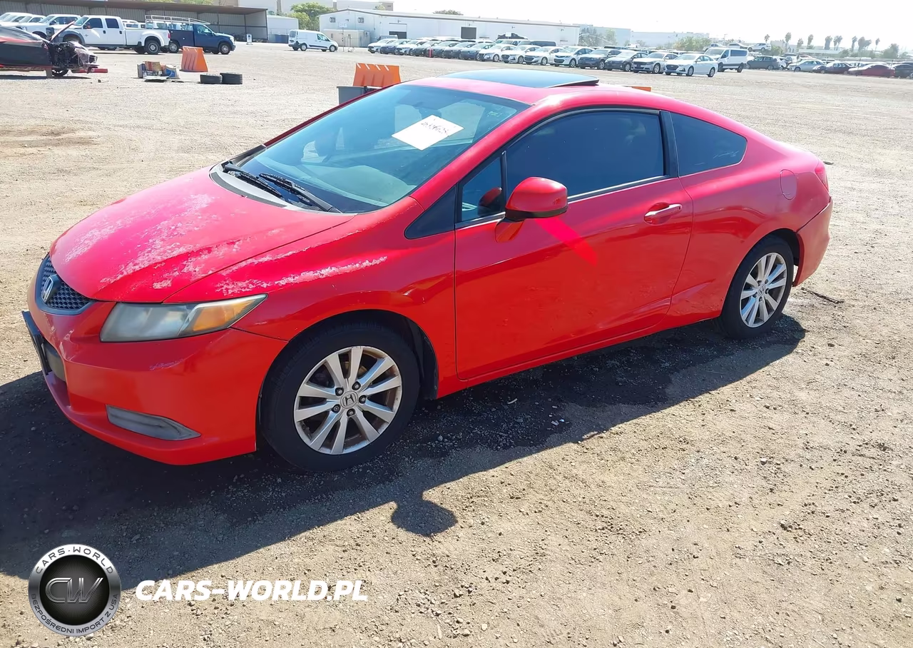 2012 Honda Civic Ex VIN:2HGFG3B87CH501284 - 2