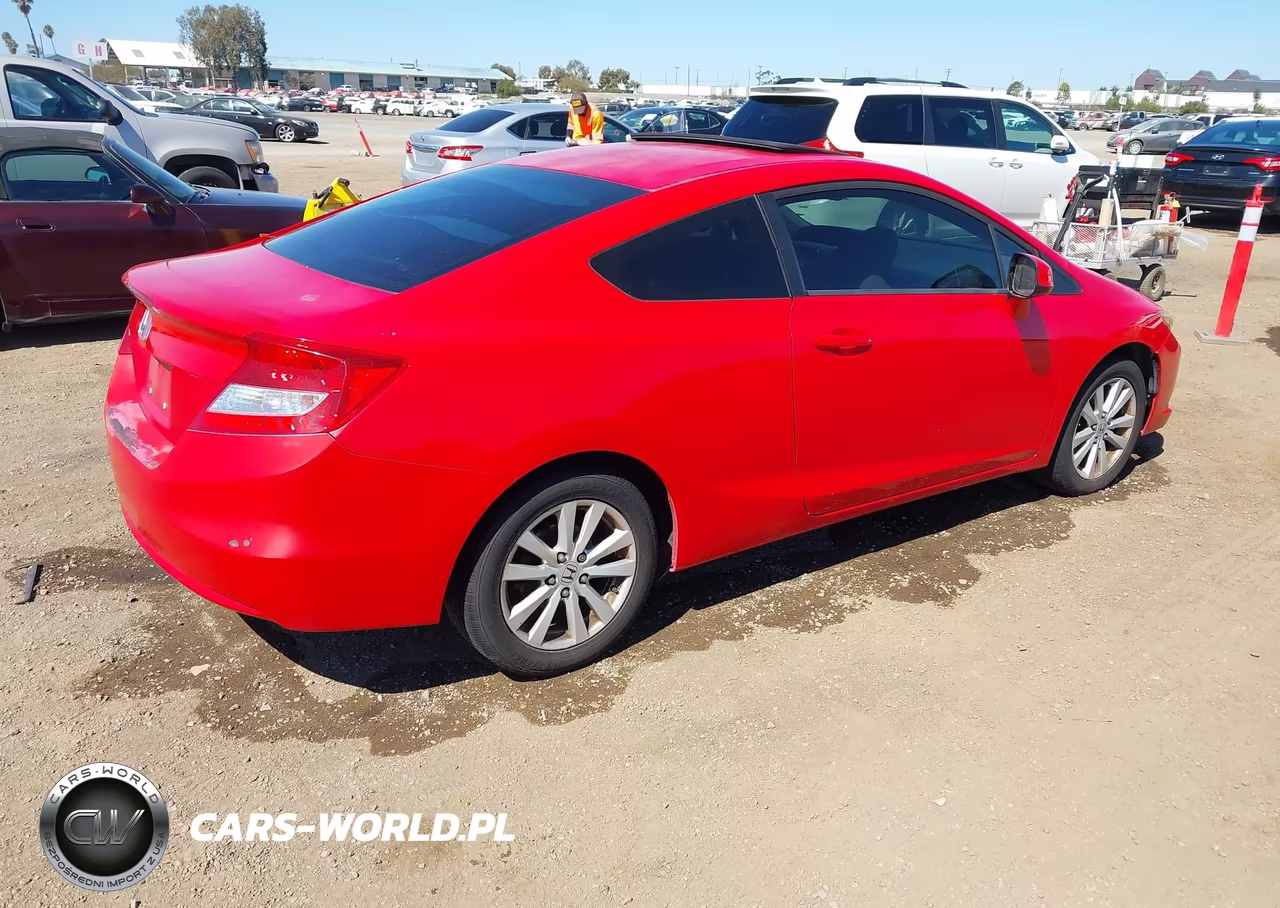 2012 Honda Civic Ex VIN:2HGFG3B87CH501284 - 4