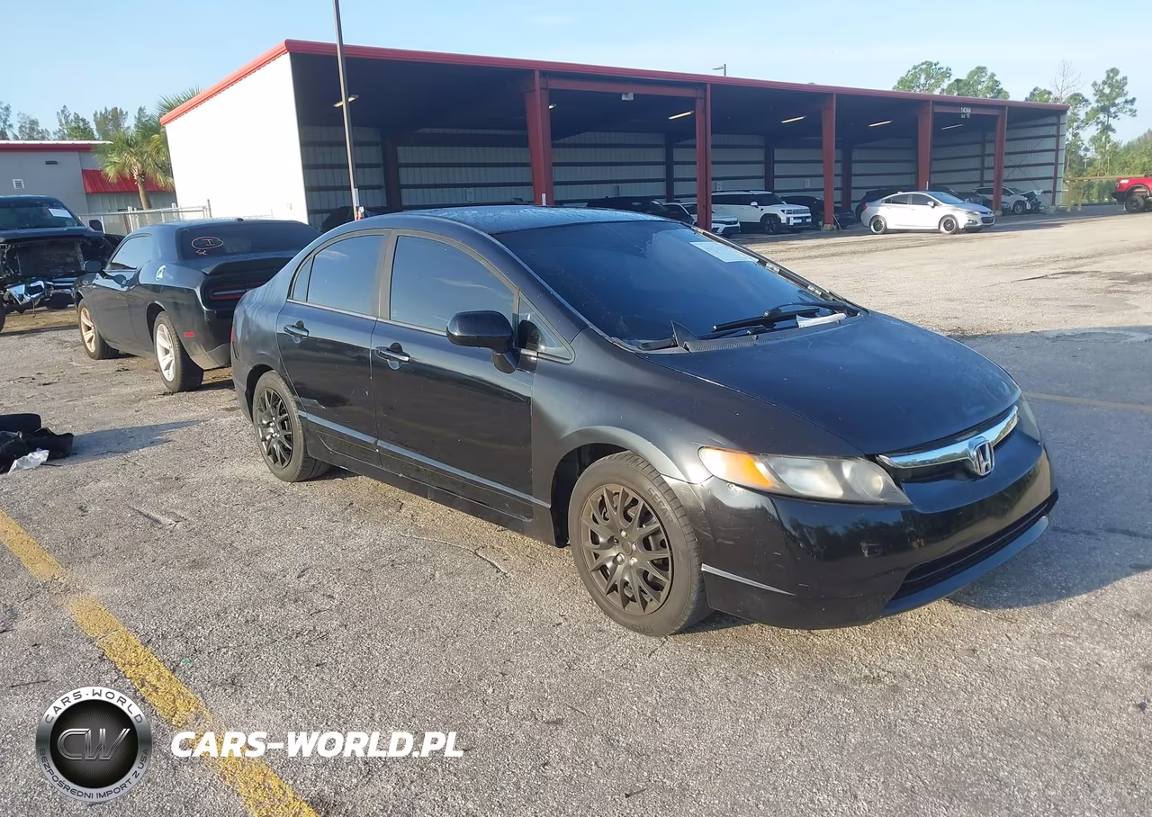 2008 Honda Civic Lx VIN:1HGFA16598L035423 - 3