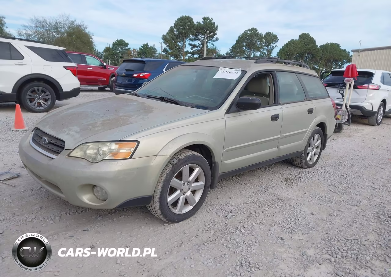 2007 Subaru Outback 2.5I VIN:4S4BP61C177304595 - 2