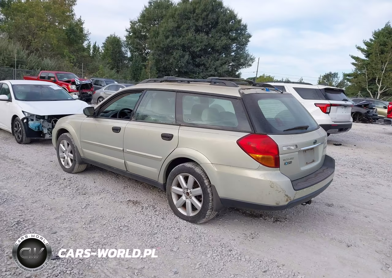 2007 Subaru Outback 2.5I VIN:4S4BP61C177304595 - 3