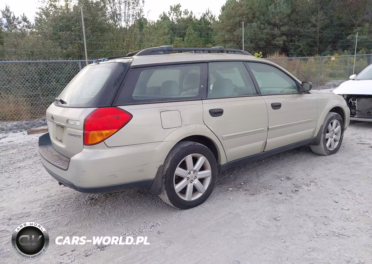 2007 Subaru Outback 2.5I VIN:4S4BP61C177304595 - 4
