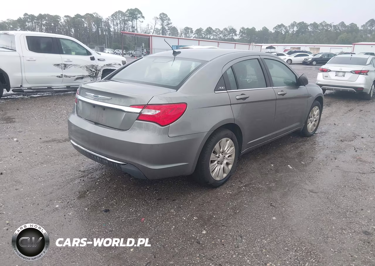 2012 Chrysler 200 Lx VIN:1C3CCBAB7CN223132 - 4