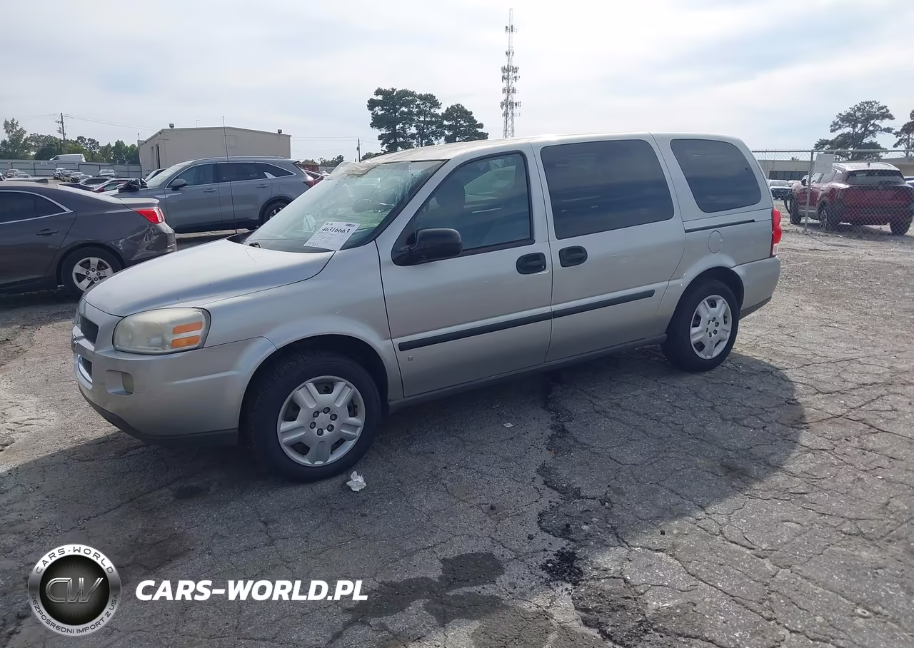 2008 Chevrolet Uplander Ls VIN:1GNDV23W98D106506 - 2