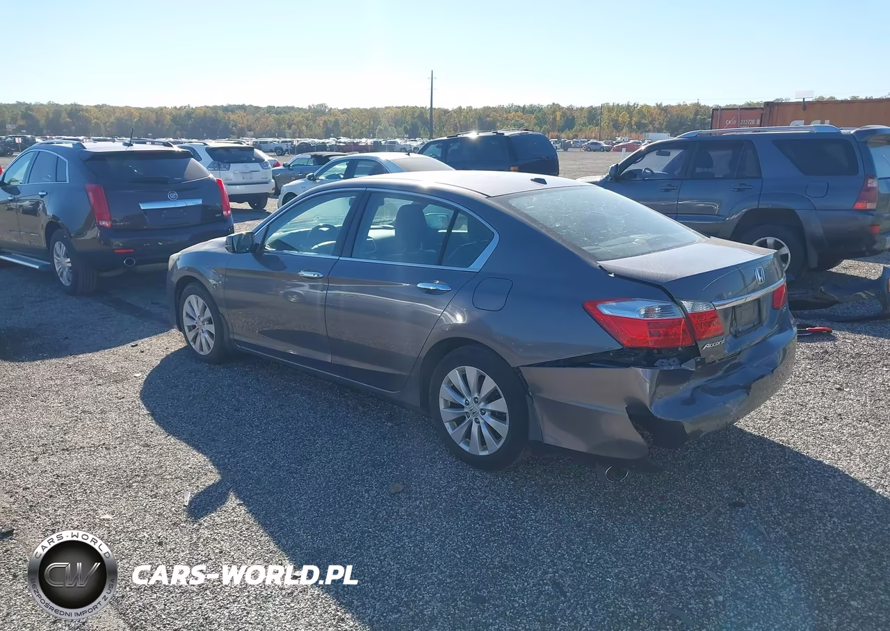 2013 Honda Accord Ex-L V-6 VIN:1HGCR3F85DA044336 - 3