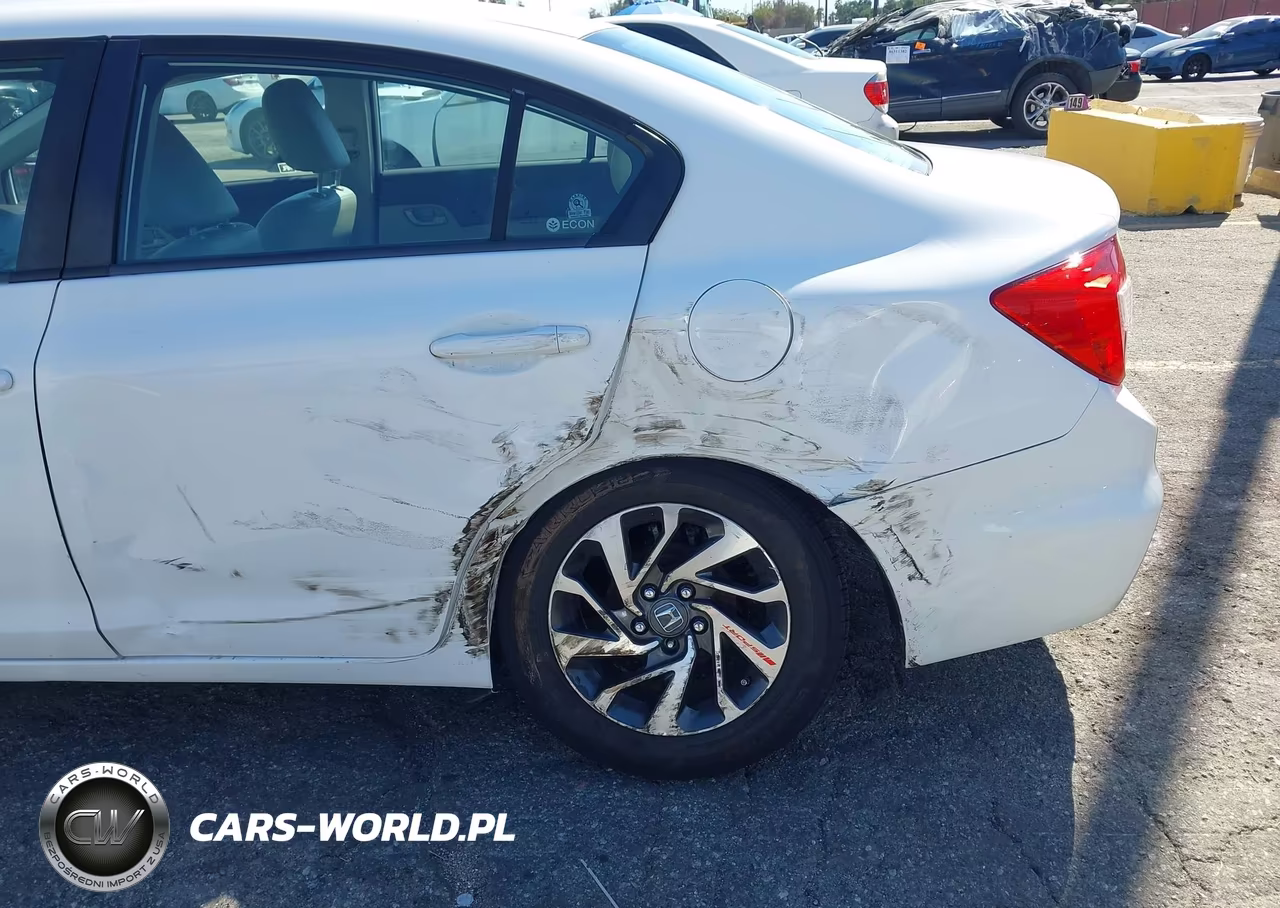 2012 Honda Civic Lx VIN:19XFB2F52CE391022 - 15