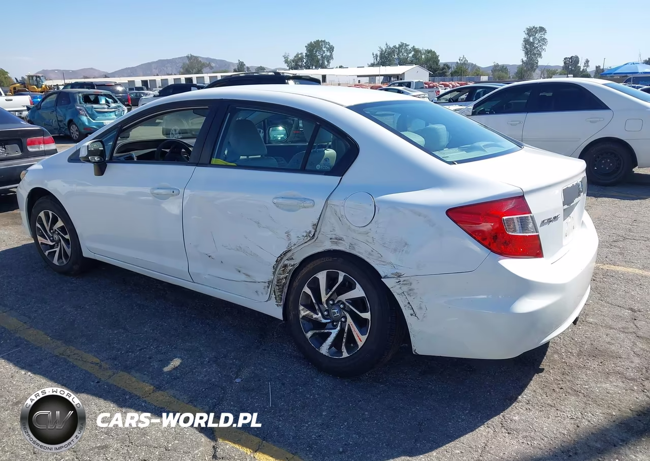 2012 Honda Civic Lx VIN:19XFB2F52CE391022 - 3