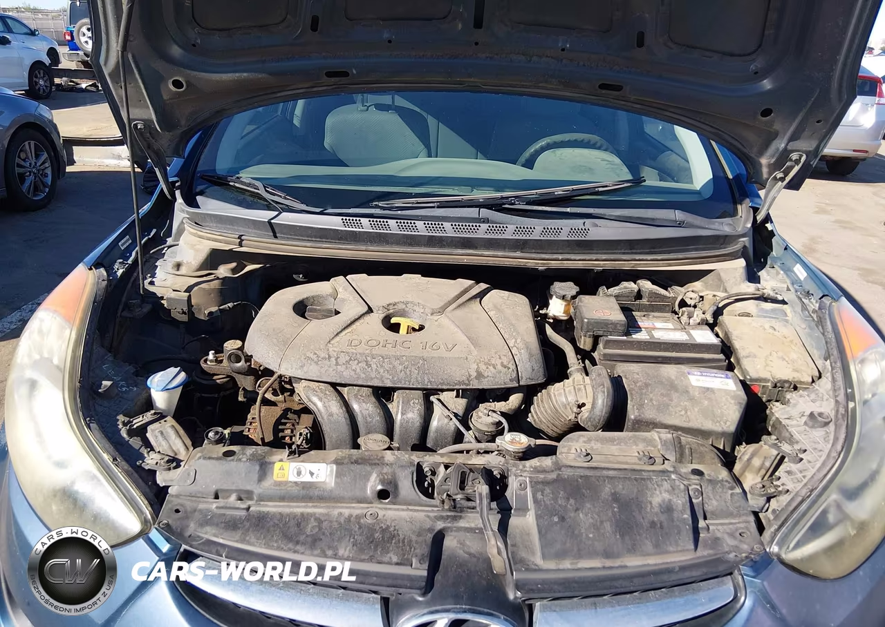 2013 Hyundai Elantra Gls VIN:KMHDH4AE1DU958294 - 10
