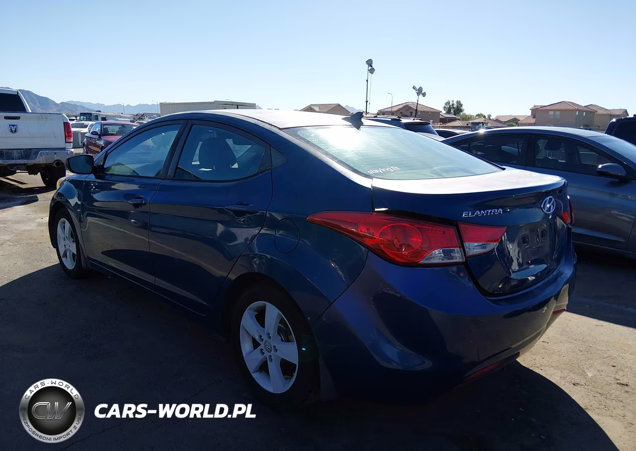 2013 Hyundai Elantra Gls VIN:KMHDH4AE1DU958294 - 3