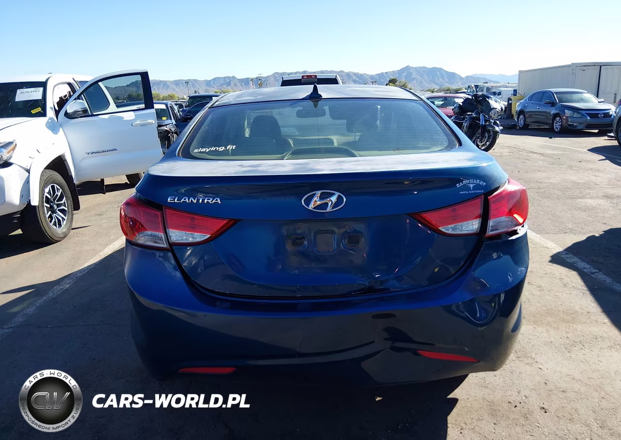 2013 Hyundai Elantra Gls VIN:KMHDH4AE1DU958294 - 6