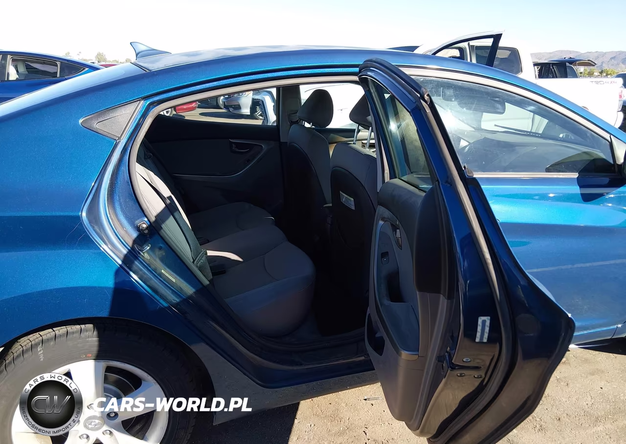 2013 Hyundai Elantra Gls VIN:KMHDH4AE1DU958294 - 8