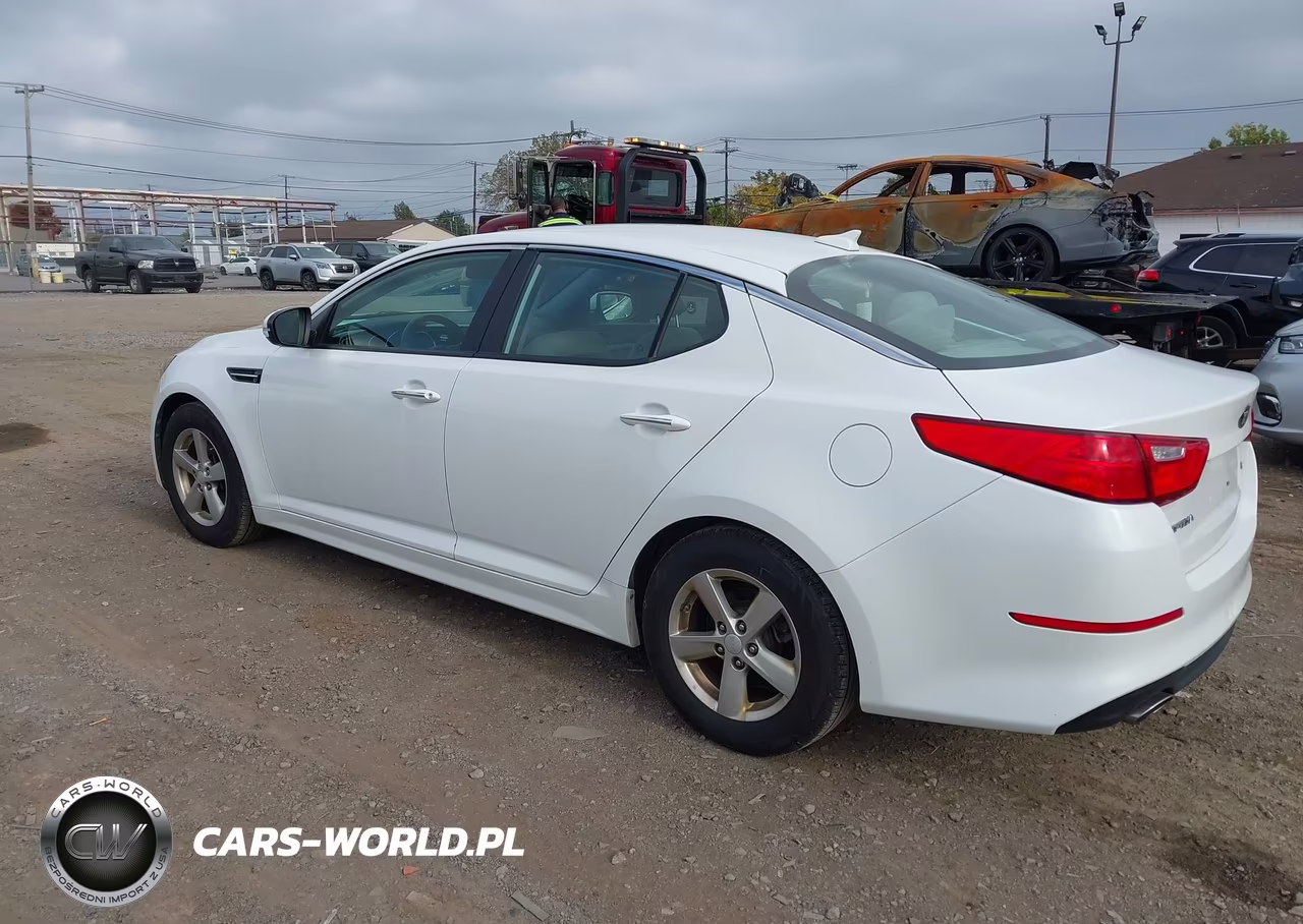 2015 Kia Optima Lx VIN:5XXGM4A76FG508261 - 3