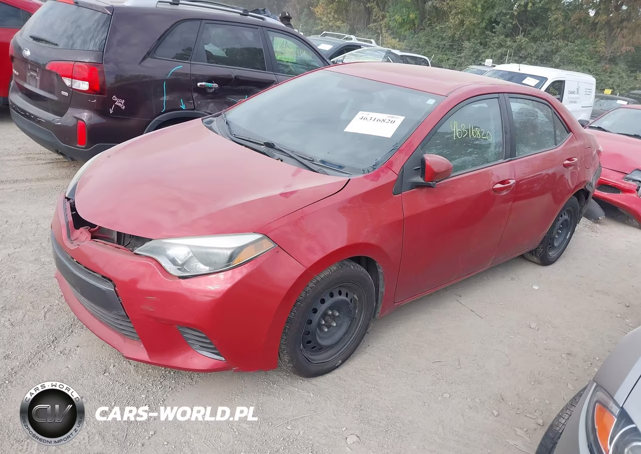 2015 Toyota Corolla Le VIN:2T1BURHE6FC271113 - 2
