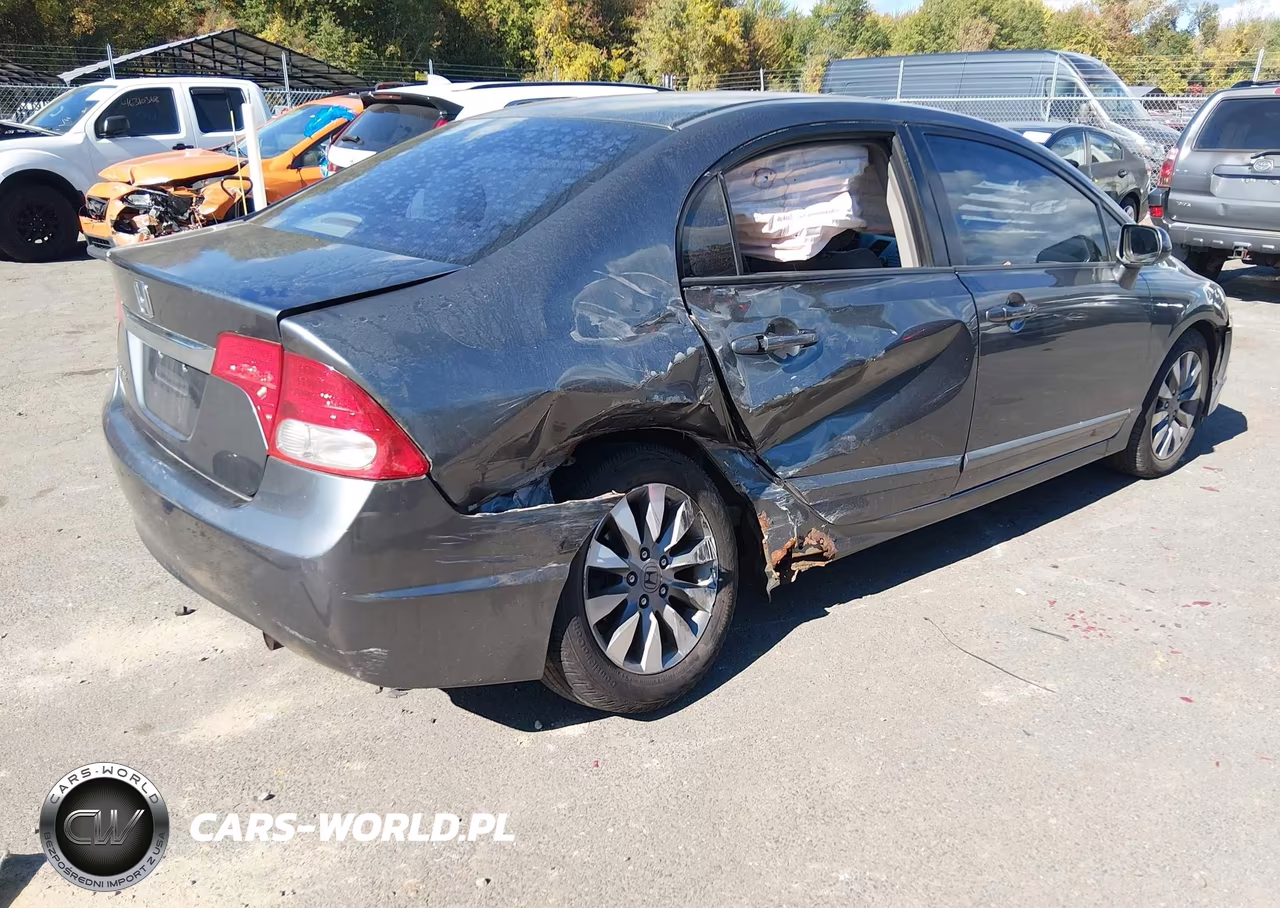 2009 Honda Civic Ex VIN:2HGFA16809H337370 - 4