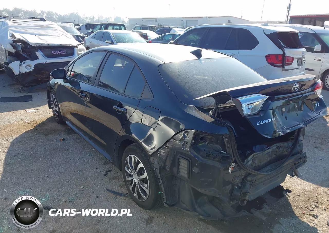 2020 Toyota Corolla Le VIN:5YFEPRAE2LP022110 - 3
