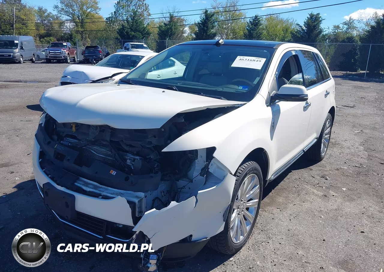 2013 Lincoln Mkx VIN:2LMDJ8JK3DBL07972 - 2