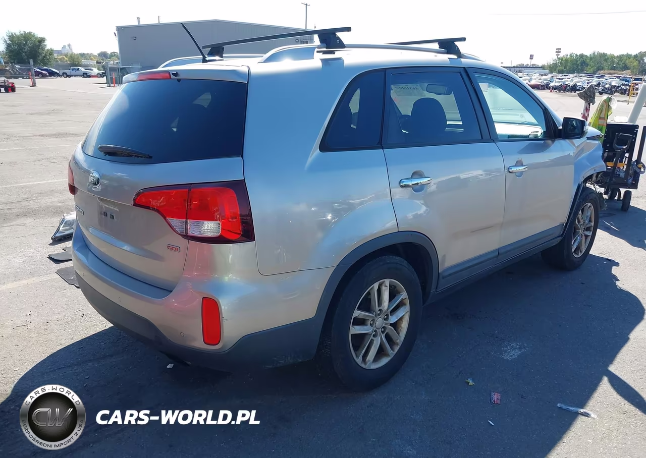 2014 Kia Sorento Lx VIN:5XYKT4A61EG546995 - 4