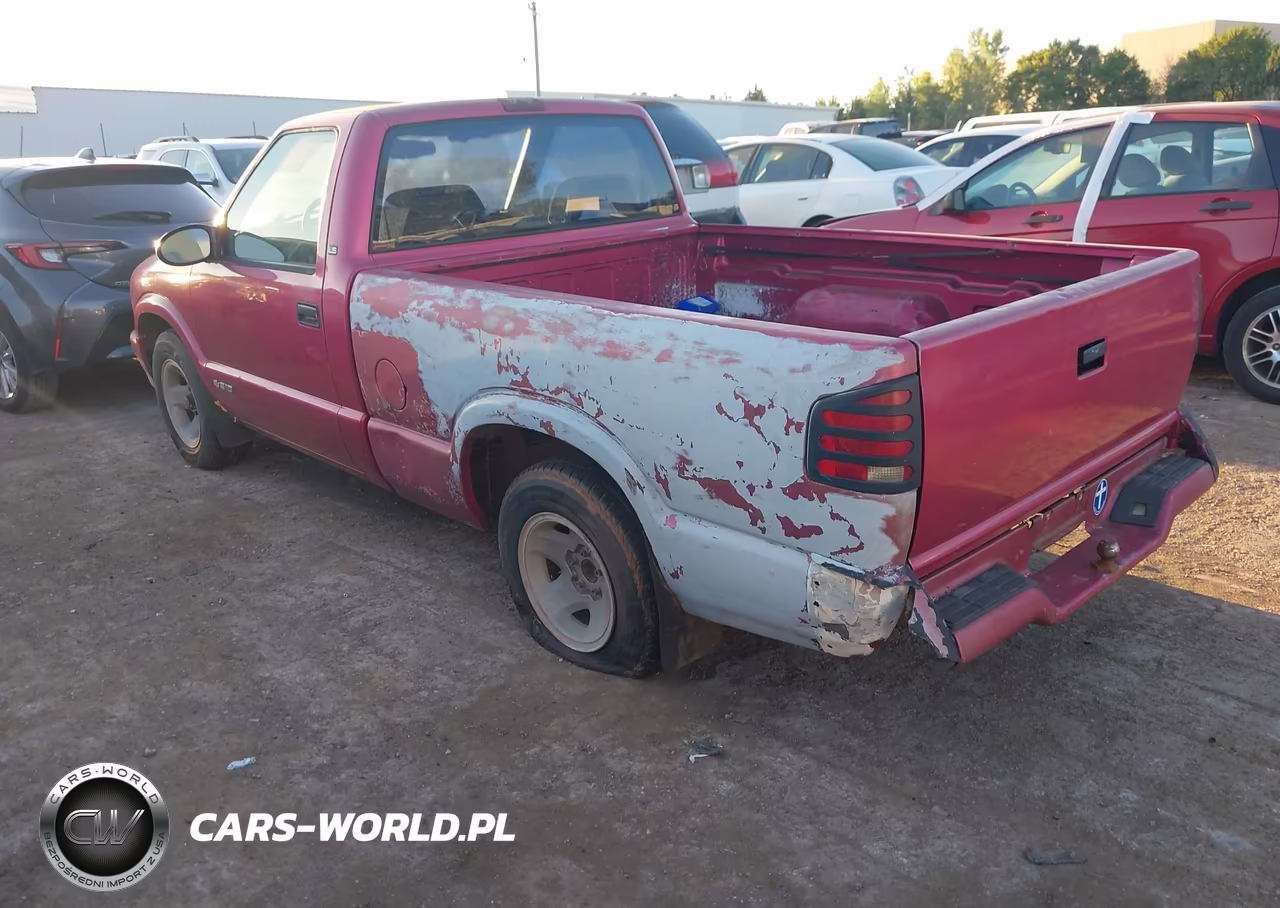 1995 Chevrolet S Truck S10 VIN:1GCCS1447S8170872 - 3