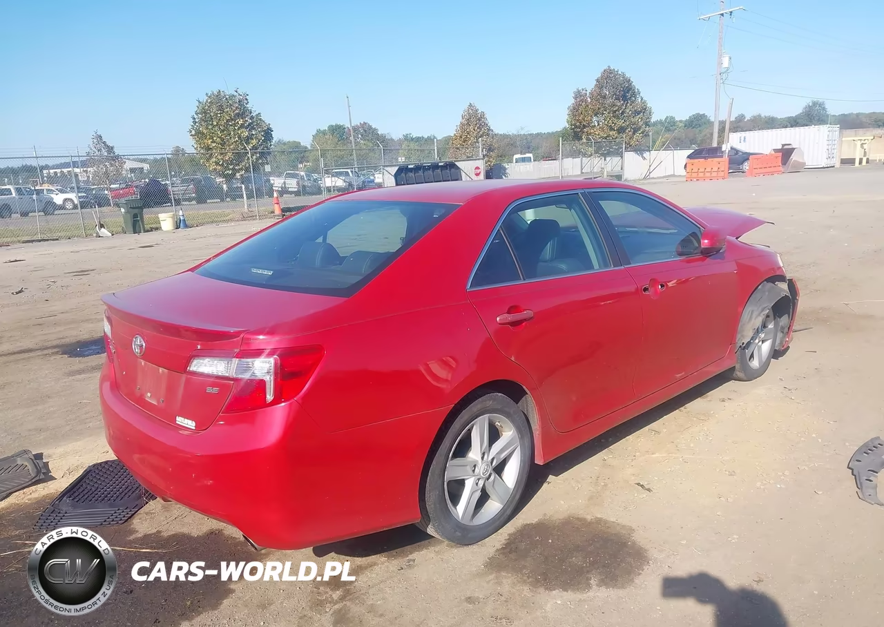 2012 Toyota Camry Se VIN:4T1BF1FK7CU559530 - 4