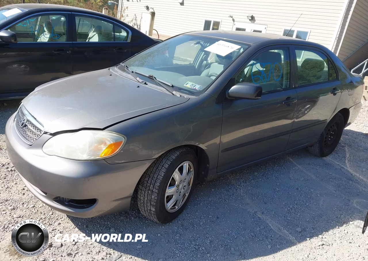 2008 Toyota Corolla Ce VIN:2T1BR32E78C866191 - 2