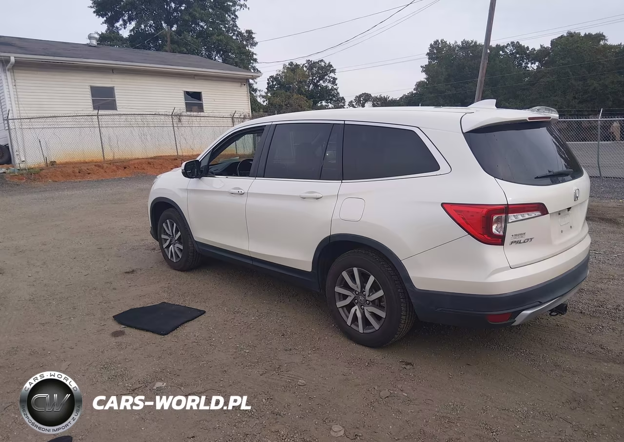 2019 Honda Pilot Ex-L VIN:5FNYF5H57KB022080 - 3