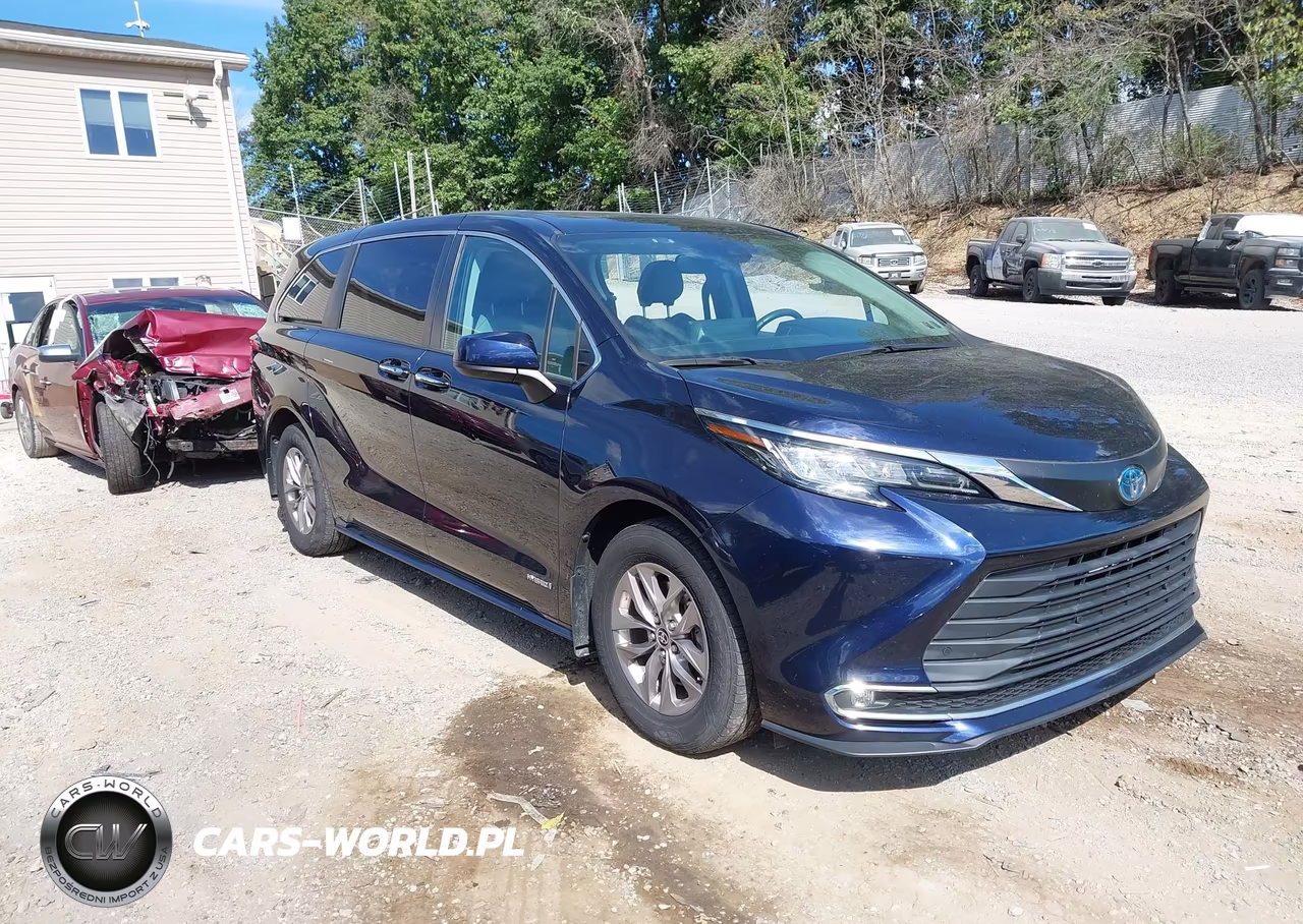 2021 Toyota Sienna Xle VIN:5TDYSKFC7MS007038 - 1