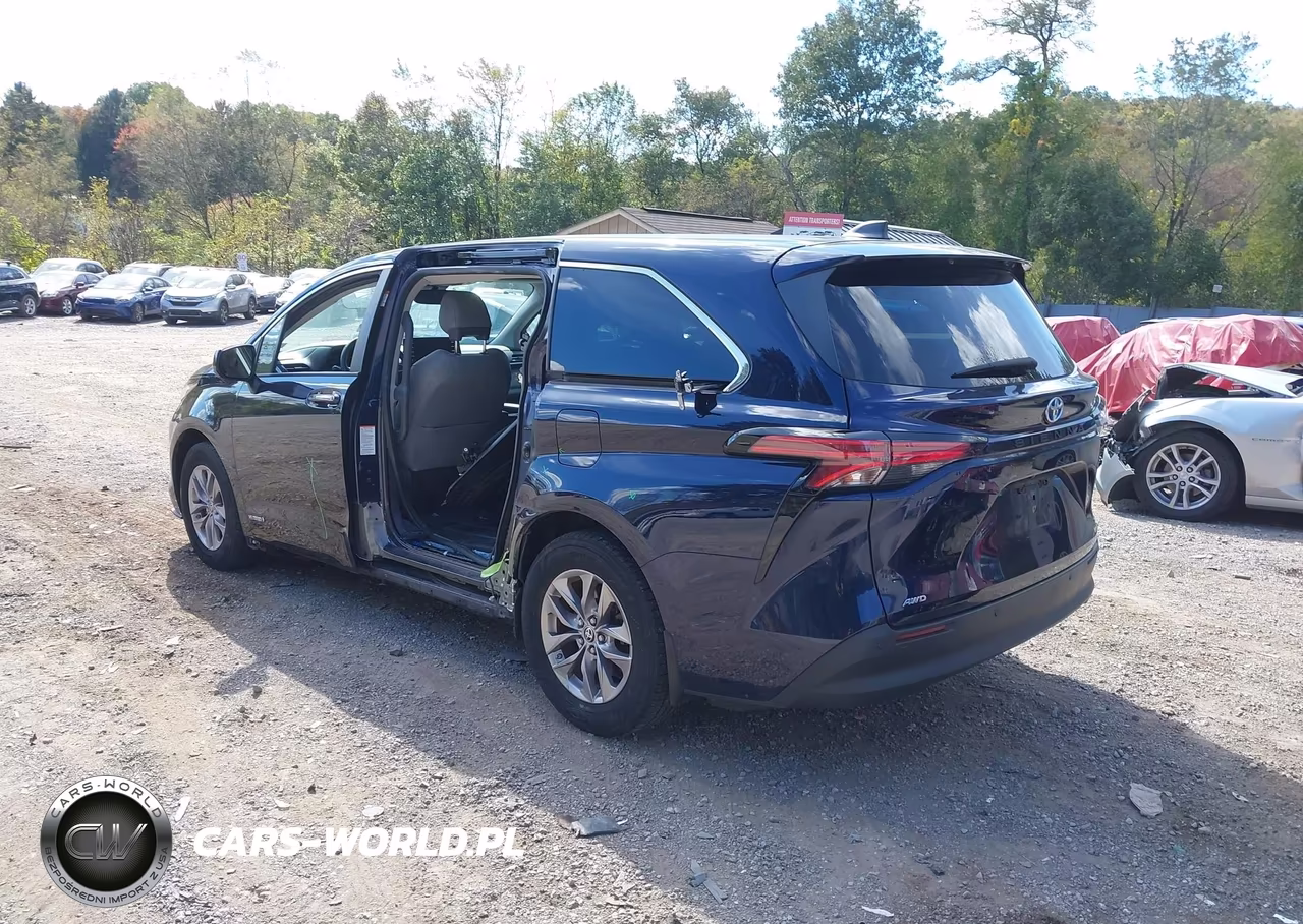 2021 Toyota Sienna Xle VIN:5TDYSKFC7MS007038 - 3