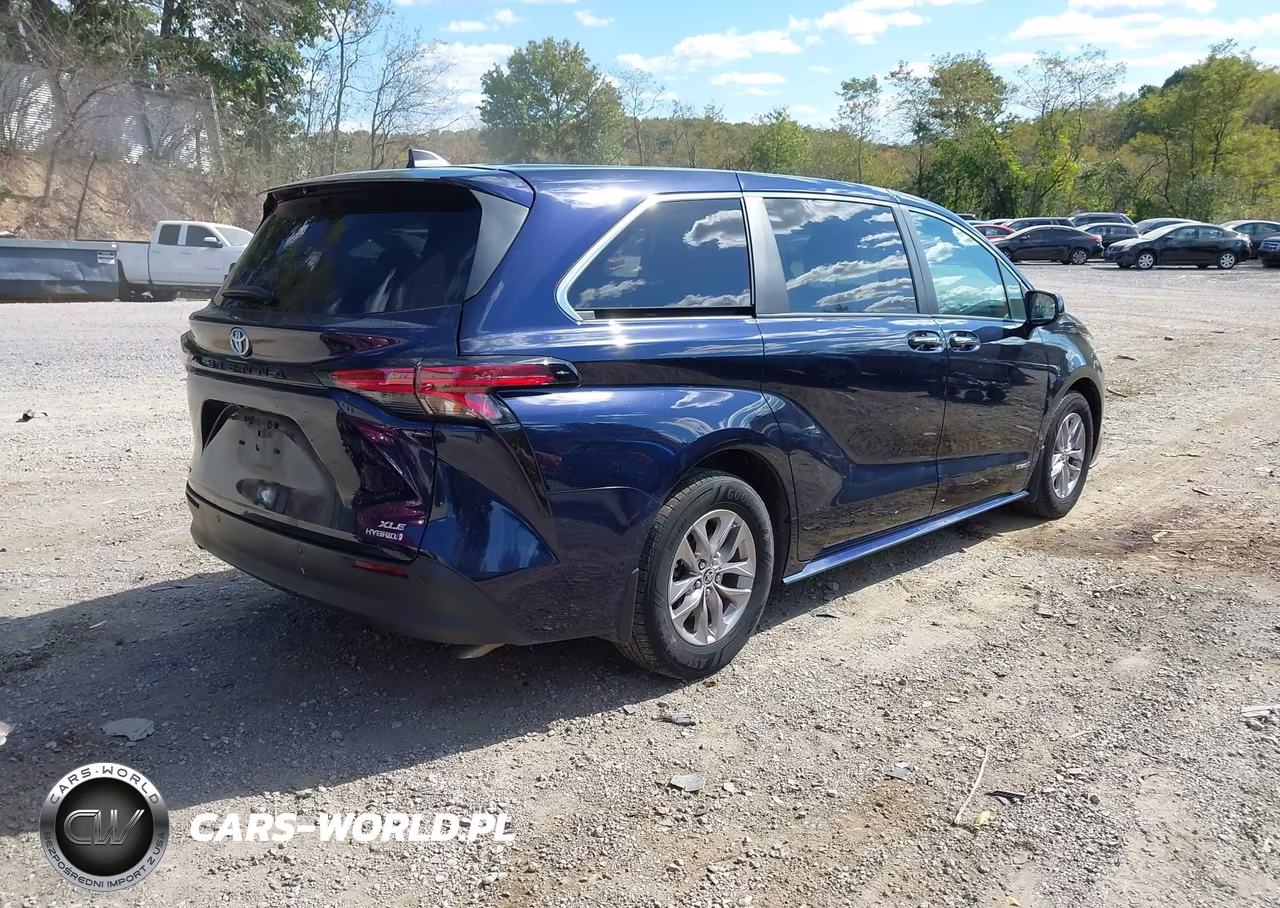 2021 Toyota Sienna Xle VIN:5TDYSKFC7MS007038 - 4