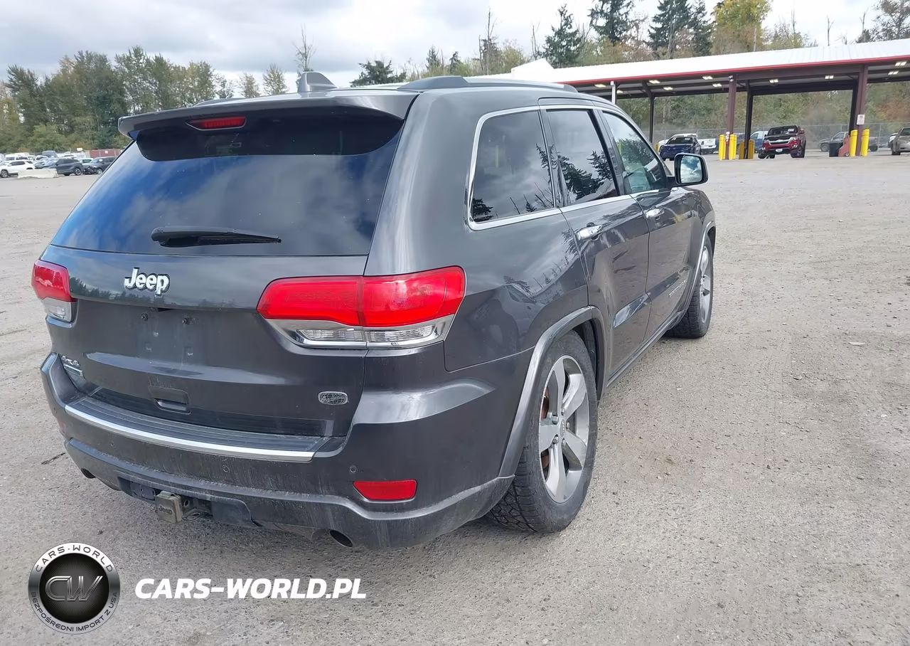 2015 Jeep Grand Cherokee Overland VIN:1C4RJFCM3FC197209 - 4