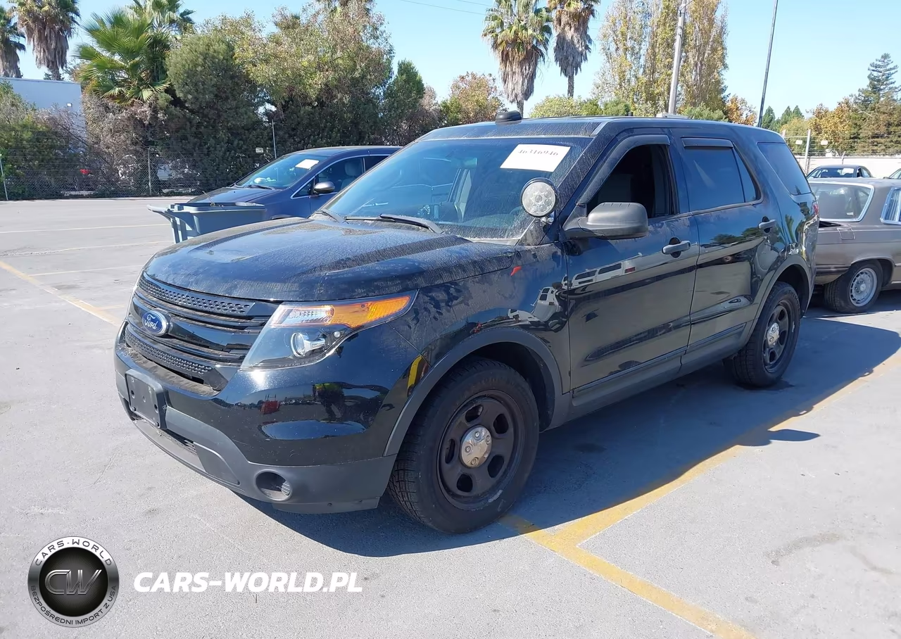 2014 Ford Utility Police Interceptor VIN:1FM5K8AR2EGC38096 - 2