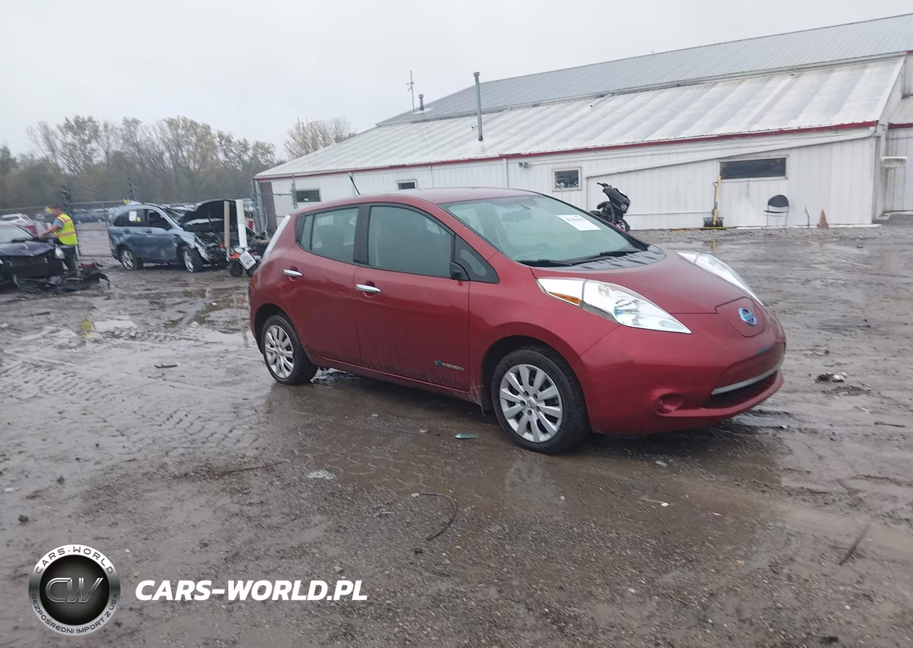 2013 Nissan Leaf S VIN:1N4AZ0CP6DC416132 - 1