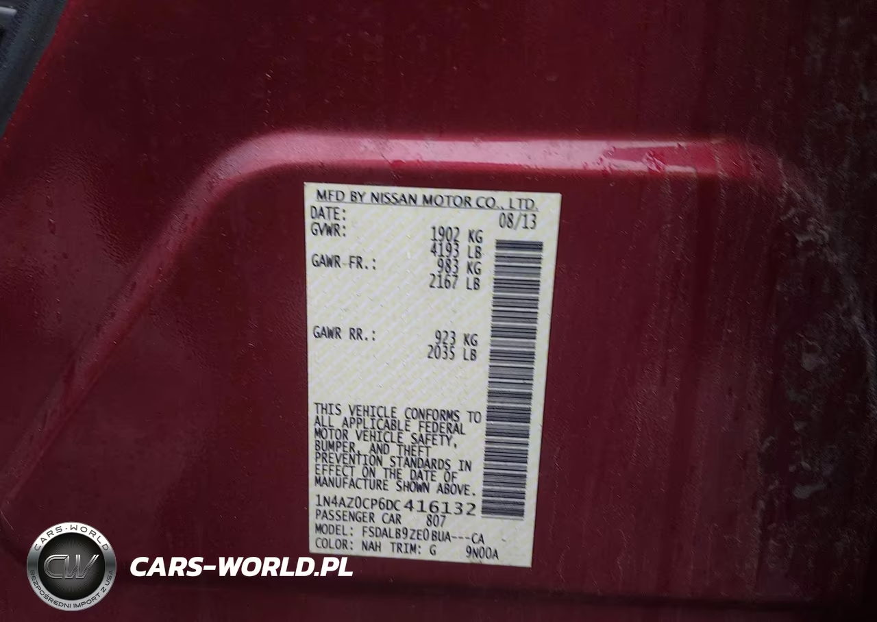 2013 Nissan Leaf S VIN:1N4AZ0CP6DC416132 - 9