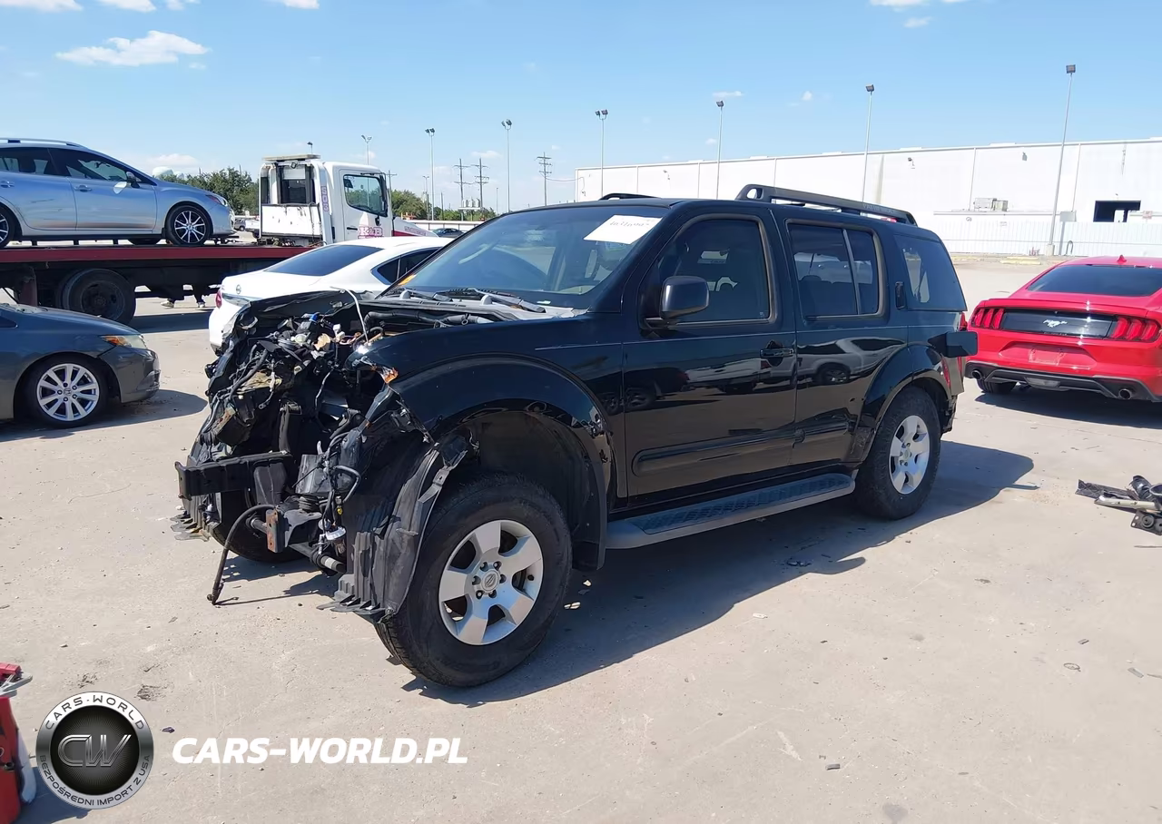 2007 Nissan Pathfinder S VIN:5N1AR18U37C633152 - 2