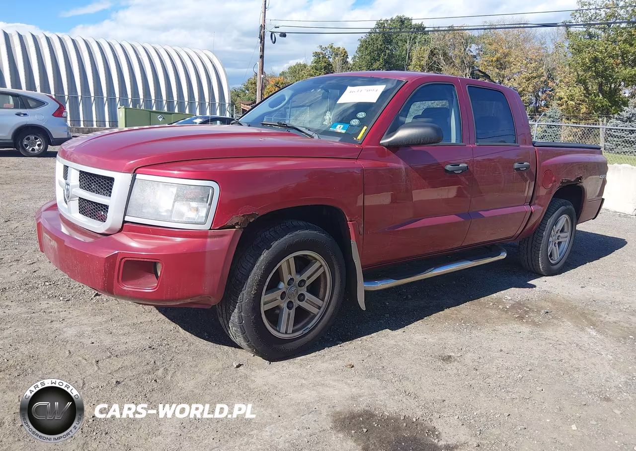 2008 Dodge Dakota Sxt-Bighorn-Lonestar VIN:1D7HW38K78S614607 - 2
