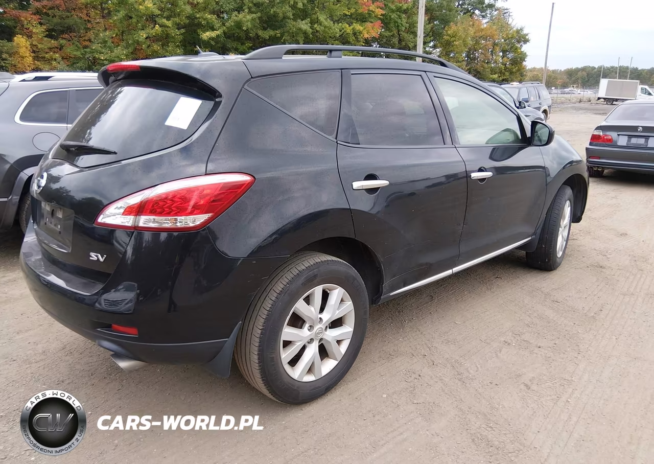 2014 Nissan Murano Sv VIN:JN8AZ1MU7EW407450 - 4