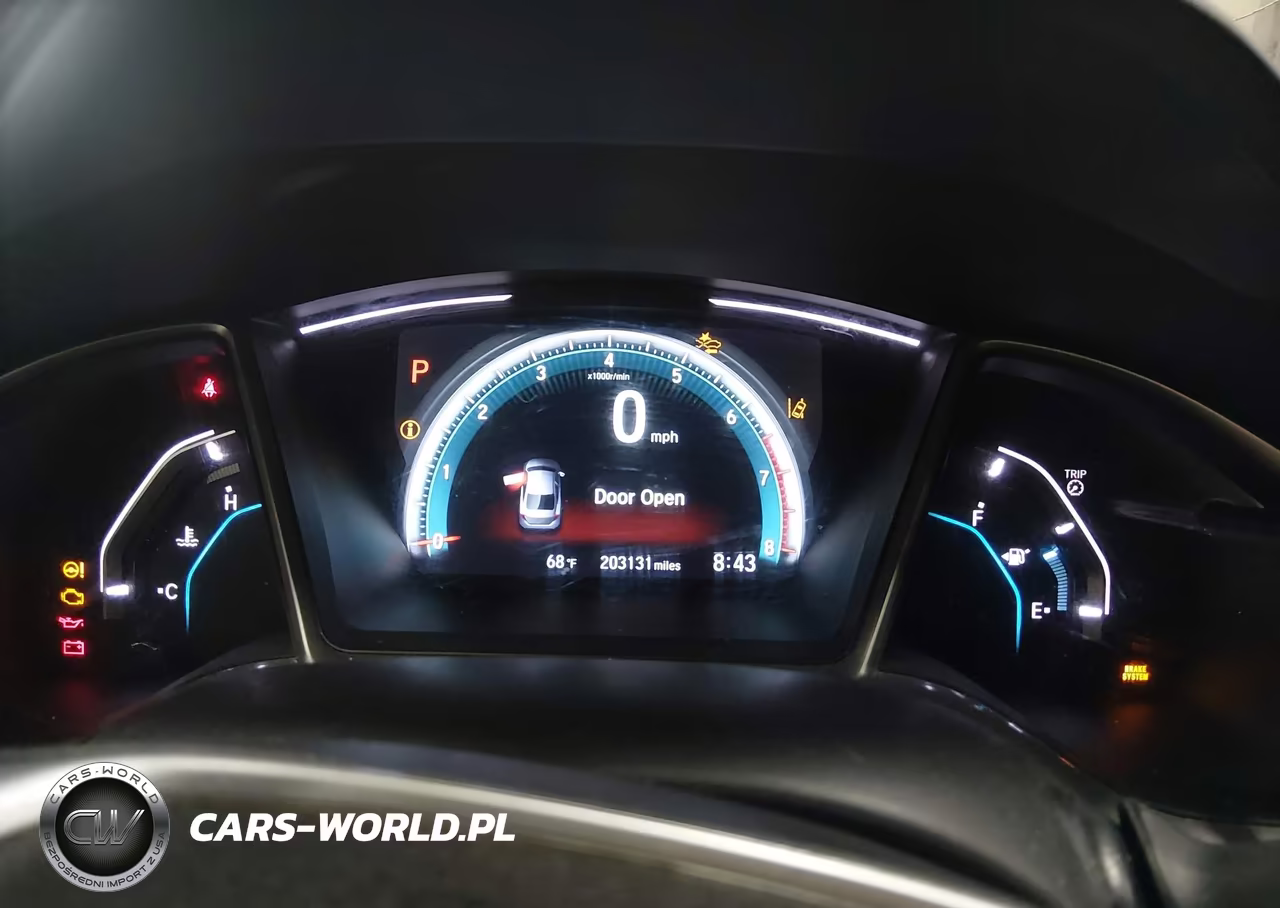 2018 Honda Civic Touring VIN:JHMFC1F9XJX019725 - 7