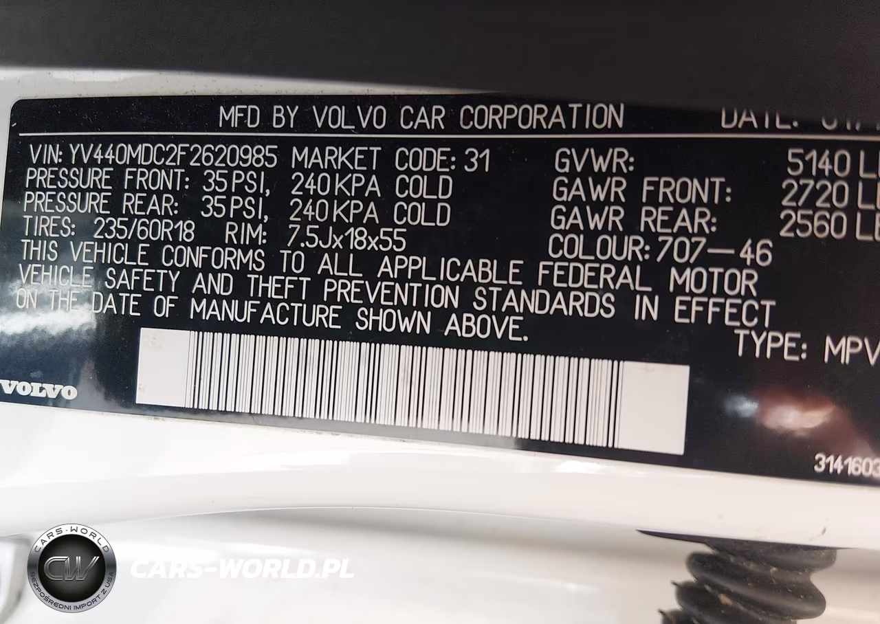 2015 Volvo Xc60 T5 Premier Plus VIN:YV440MDC2F2620985 - 9