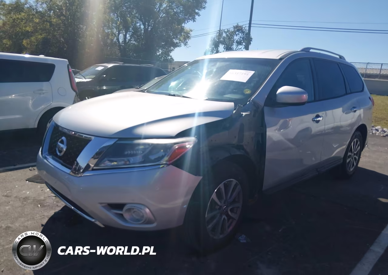 2016 Nissan Pathfinder Platinum-S-Sl-Sv VIN:5N1AR2MM7GC614812 - 2