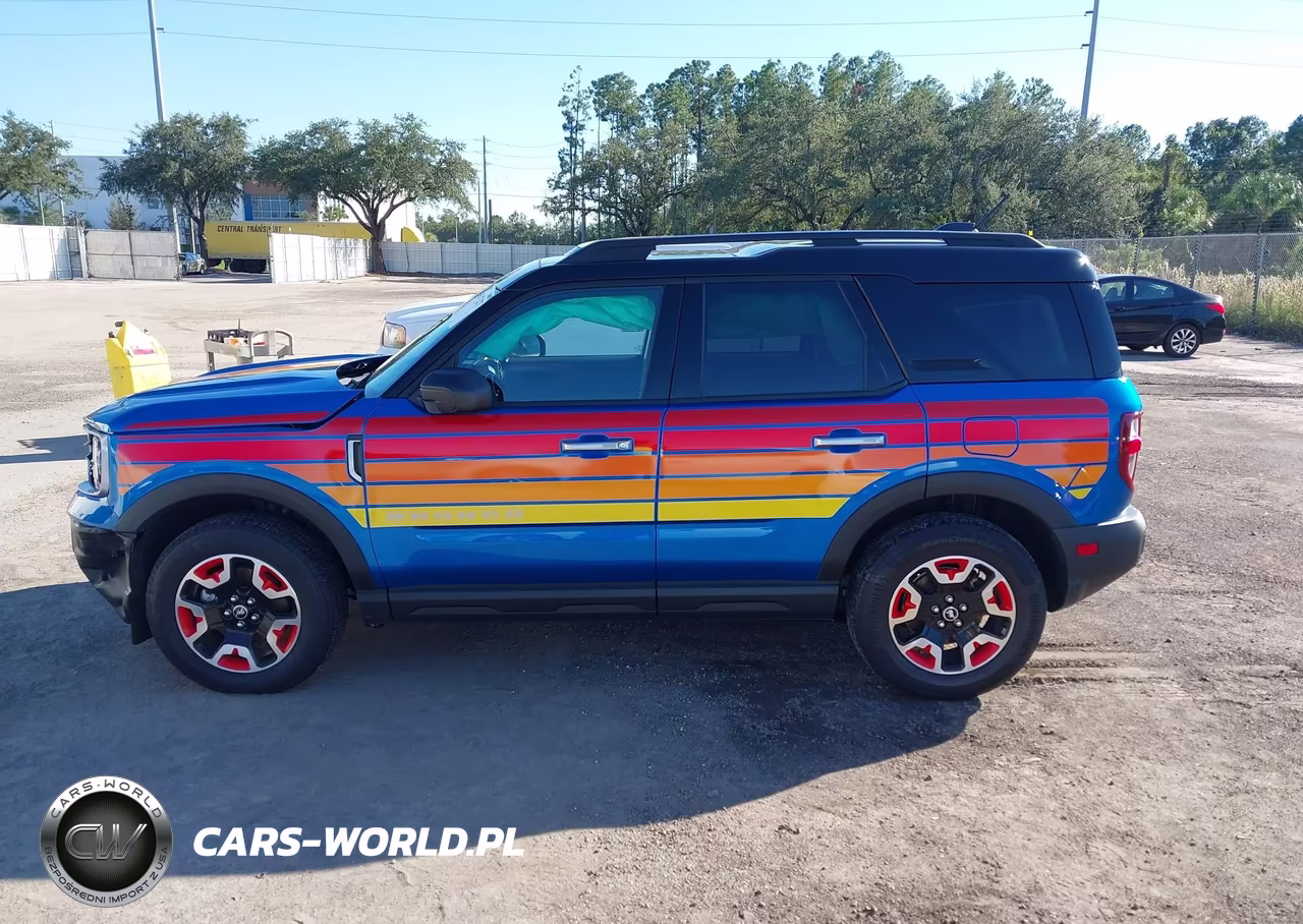 2025 Ford Bronco Sport Free Wheeling VIN:3FMCR9KN6SRE21042 - 14