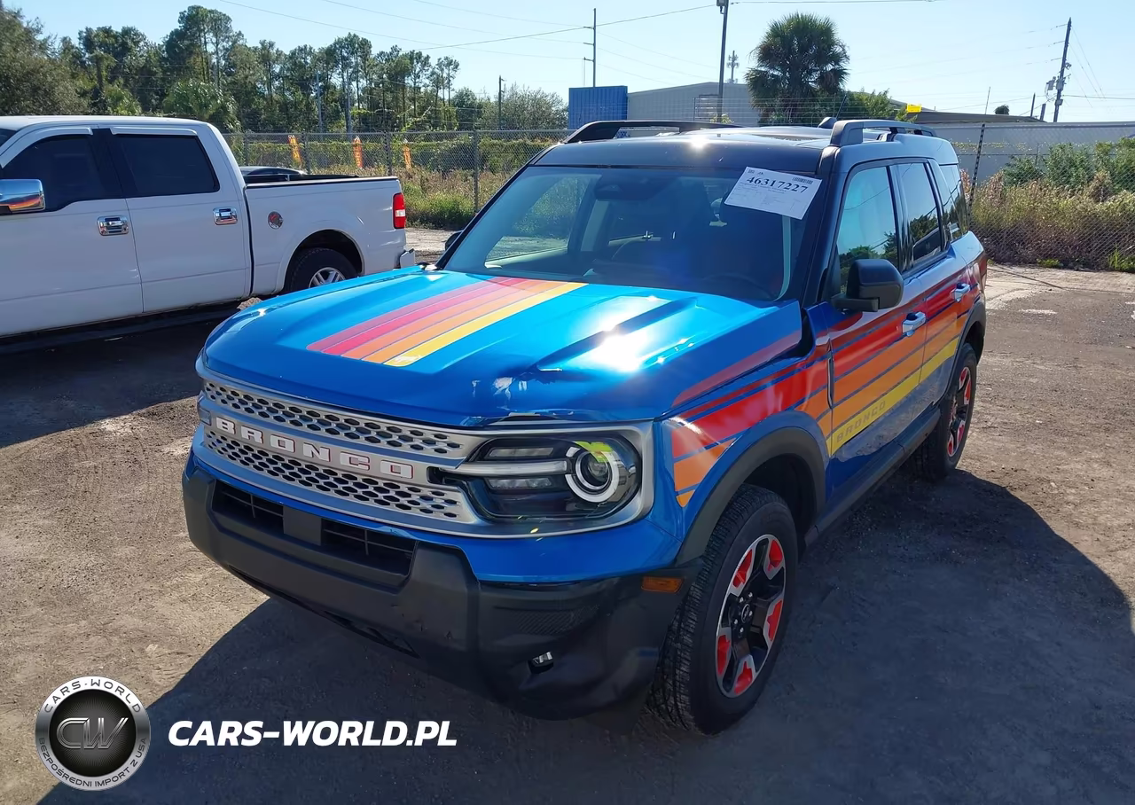2025 Ford Bronco Sport Free Wheeling VIN:3FMCR9KN6SRE21042 - 6
