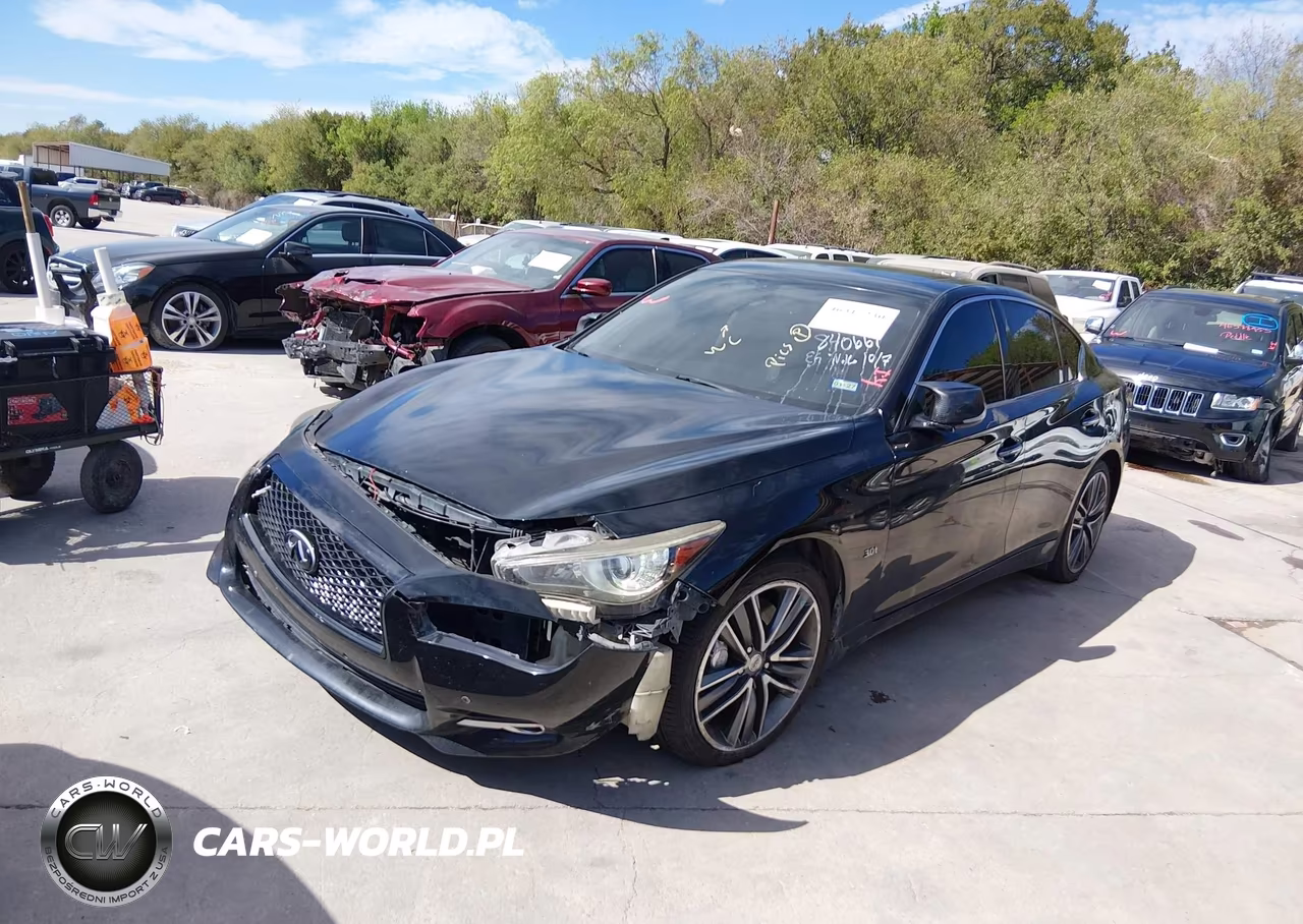 2017 Infiniti Q50 3.0T Sport VIN:JN1EV7AR6HM840661 - 2