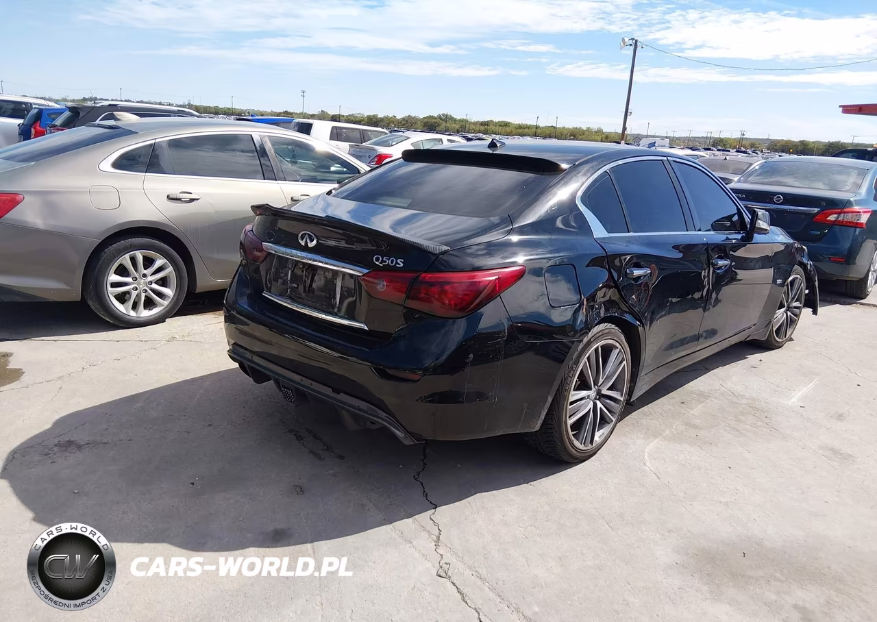 2017 Infiniti Q50 3.0T Sport VIN:JN1EV7AR6HM840661 - 4