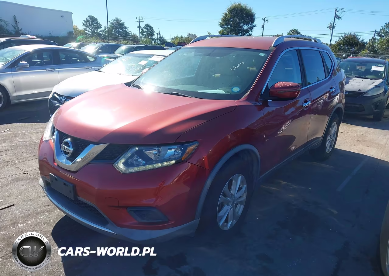 2016 Nissan Rogue Sv VIN:KNMAT2MV0GP699788 - 2
