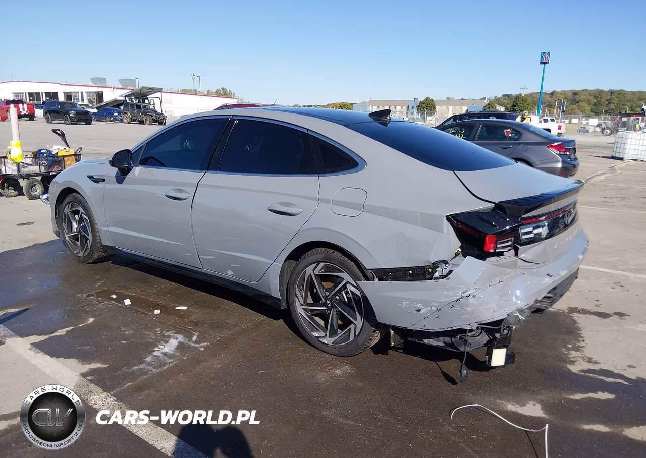 2024 Hyundai Sonata Sel VIN:KMHL14JA6RA396009 - 3