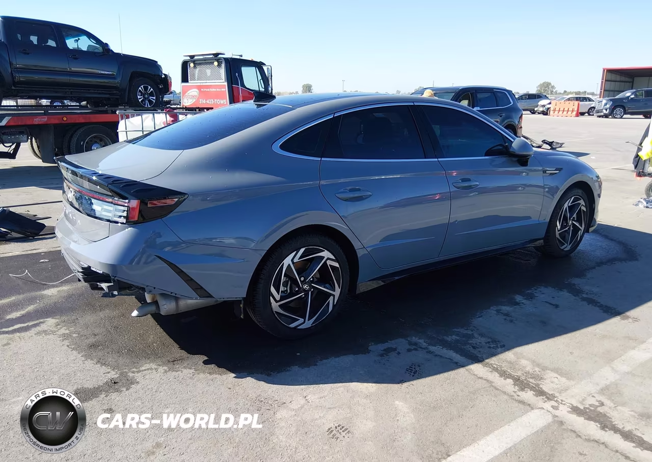 2024 Hyundai Sonata Sel VIN:KMHL14JA6RA396009 - 4