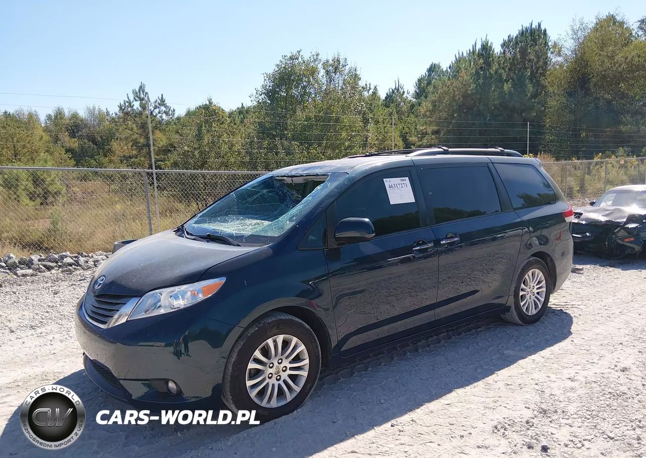 2012 Toyota Sienna Xle V6 8 Passenger VIN:5TDYK3DC2CS206084 - 2