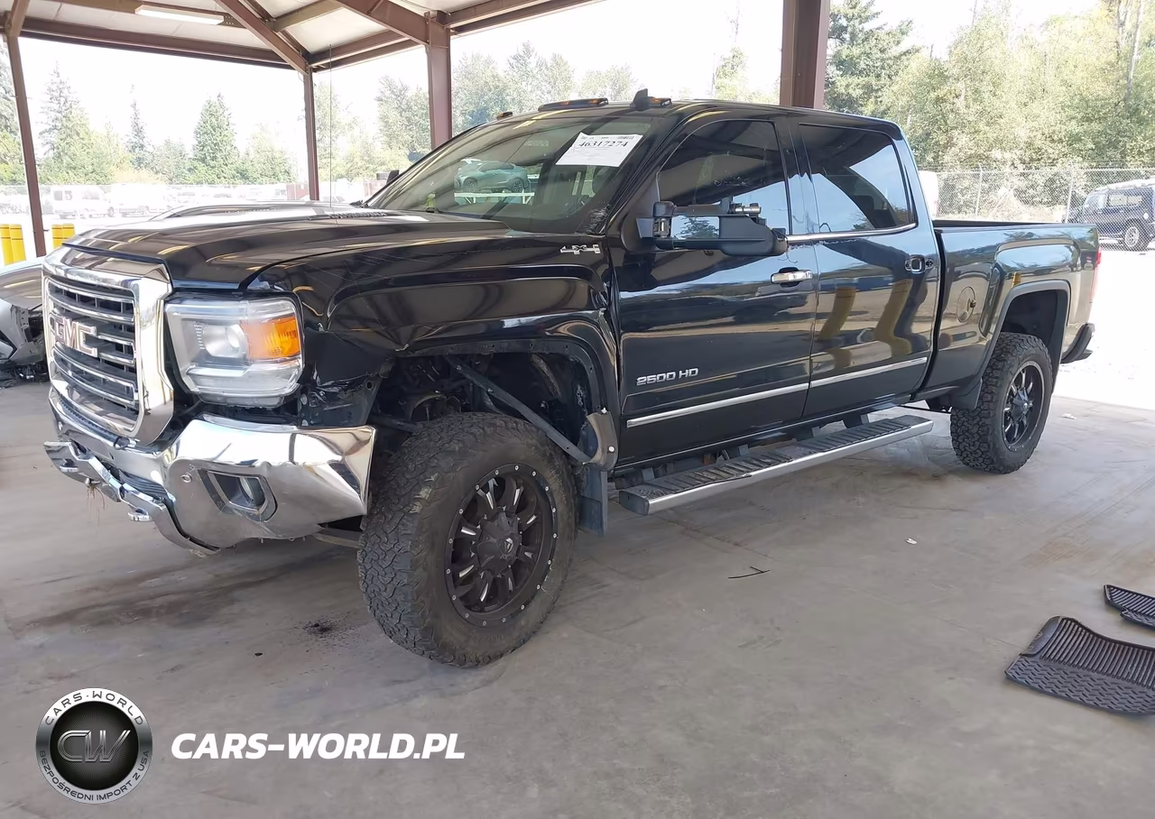 2015 GMC Sierra 2500Hd Slt VIN:1GT12ZE85FF148524 - 2