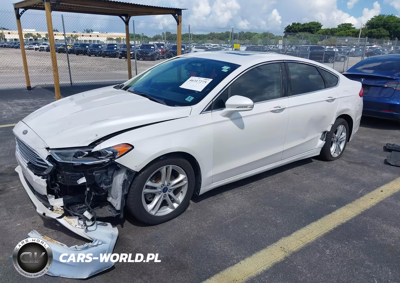 2018 Ford Fusion Se VIN:3FA6P0HD6JR252470 - 2