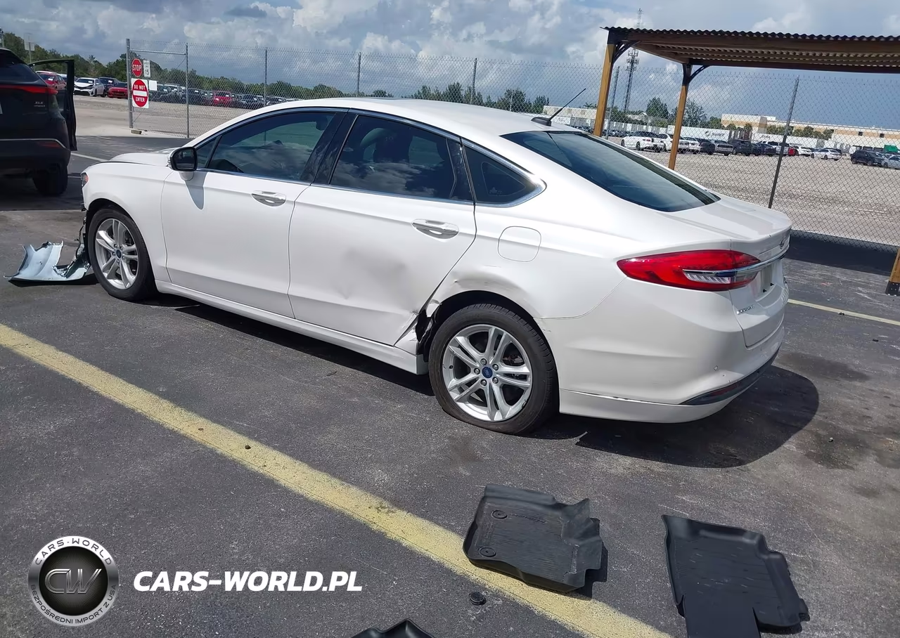 2018 Ford Fusion Se VIN:3FA6P0HD6JR252470 - 3
