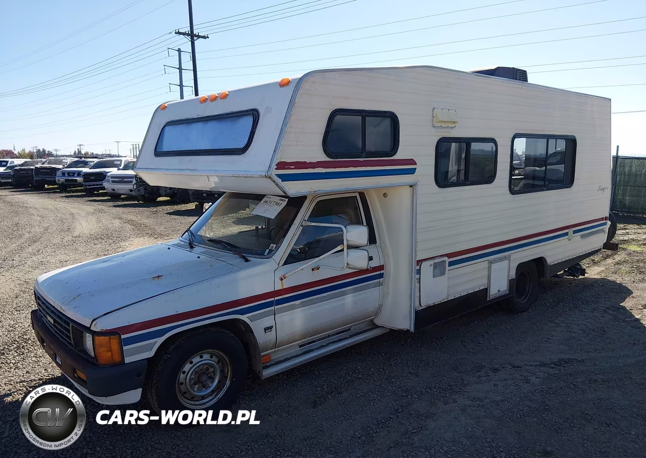1986 Toyota Pickup Cab Chassis Rn55 VIN:JT5RN55R3G7000178 - 2